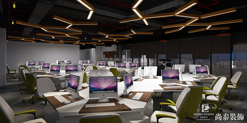 絲路天地 | 750㎡陽光科創(chuàng)寫字樓辦公室裝修工程實(shí)景