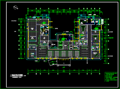 醫(yī)院裝飾工程施工設(shè)計CAD詳細(xì)圖