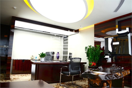 古源液總部辦公室裝飾工程設計項目_美國室內設計中文網(wǎng)